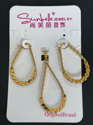 SUNBELLE EARRING AND PENDANT 01